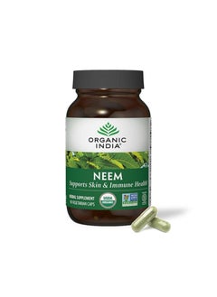 Organic India Organic India Neem 60 Capsules Bottle  - Image 1