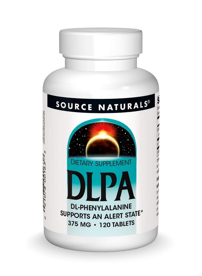 Source Naturals Dlpa Dlphenylalanine 375 Mg Supports An Alert State 120 Tablets - Image 2