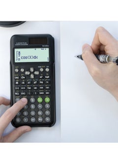 Super ZYouth Scientific Calculator fx-991ES Plus, LED Screen Text Display,  Dot Matrix  Scientific Calculator, Black  - Image 4