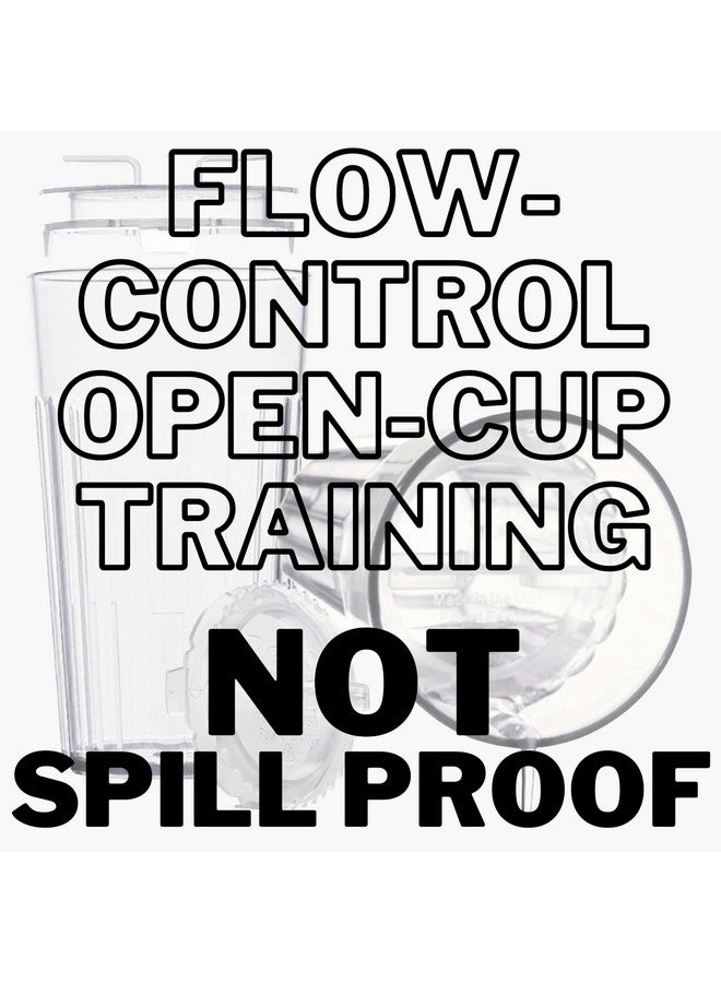 Reflo Smart Cup (Green 1 Pack) Open Training Cup Toddler Cup No Suction 6Oz 360 Control Flow Usa Made Premium High Impact Plastic - Image 4