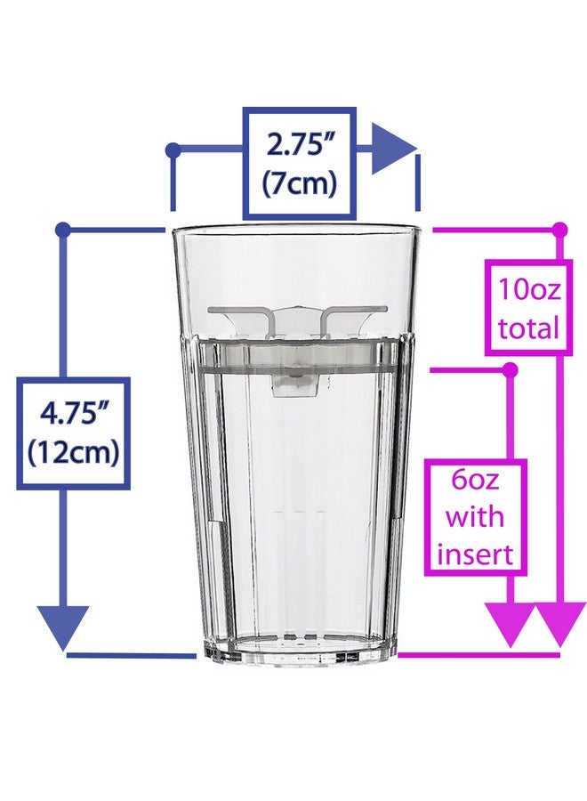 Reflo Smart Cup (Green 1 Pack) Open Training Cup Toddler Cup No Suction 6Oz 360 Control Flow Usa Made Premium High Impact Plastic - Image 5