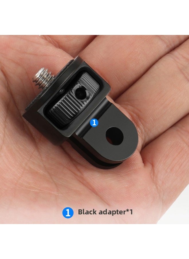 Generic - Digital Computer/sports Camera Accessories Tripod Monopod Ball Head Quick Release Plate Camera Cage Rig Stabilizer-Color:Black - Image 1