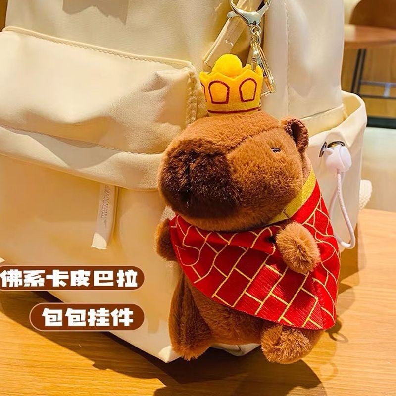 Capybara Plush Pendant Keychain Toy - Image 3