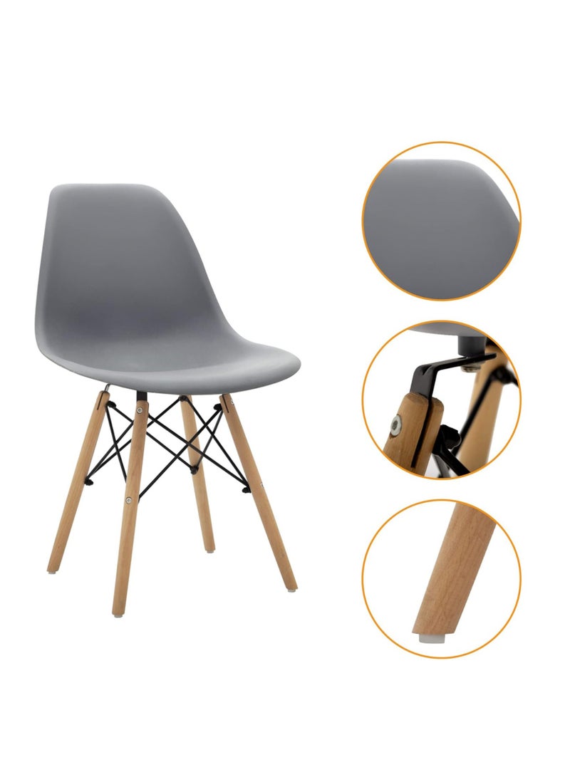 يونيفرسال كراسي الطعام الحديثة: مطابخ، غرف نوم، غرفة معيشة، طول 20.87 بوصة *17.91 بوصة عرض 31.77 بوصة، مجموعة 2. - Image 4