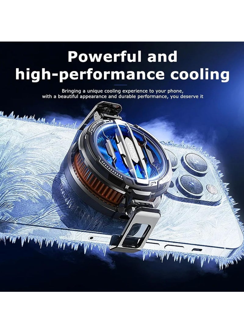 Mobile Phone Cooler, Cooling Fan Suitable For Various Mobile Phones, Portable Mobile Phone Cooler, Gaming Semiconductor Cooler - Image 4