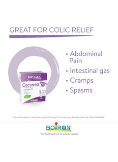 Boiron Boiron Cocyntal Baby Colic Relief Medicine, 30 Unit-Doses (1 ml Each)  - Image 4