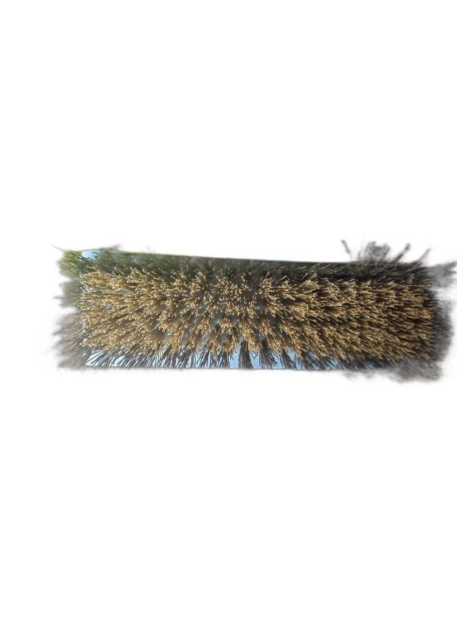 El Helal & Silver Star Tile and carpet brush + wooden handle crescent and silver star 100306  - Image 1
