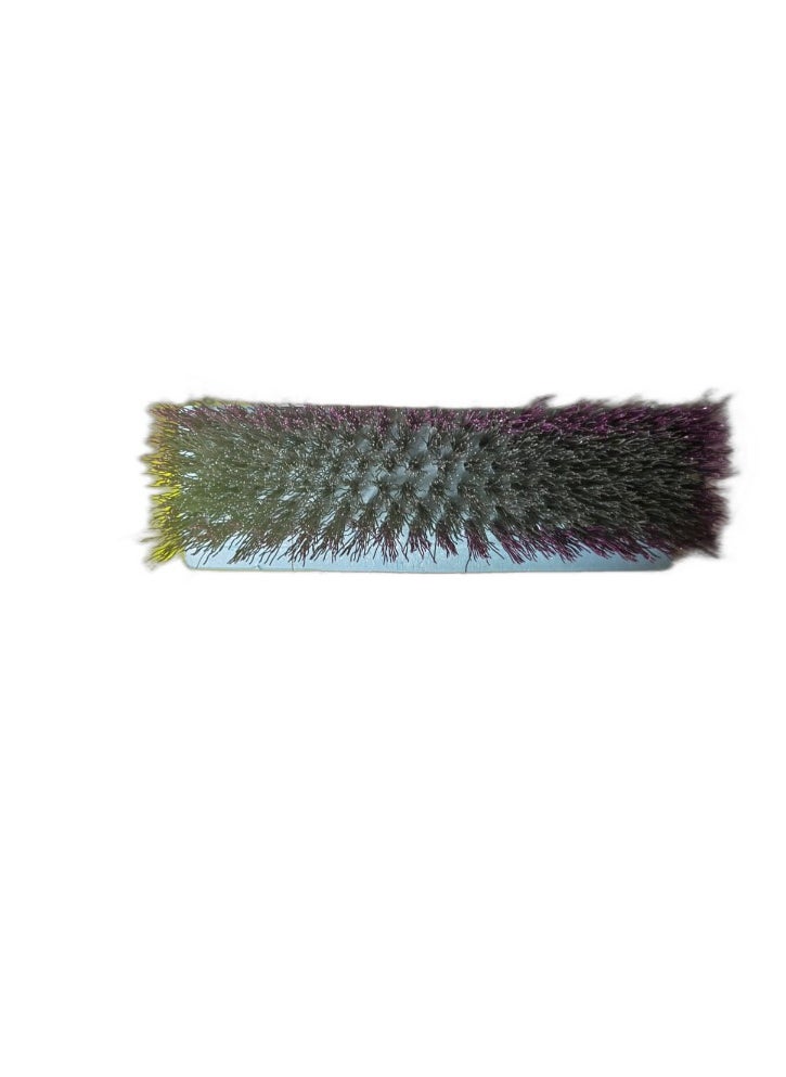 El Helal & Silver Star Tile and carpet brush + wooden handle crescent and silver star 100306  - Image 2