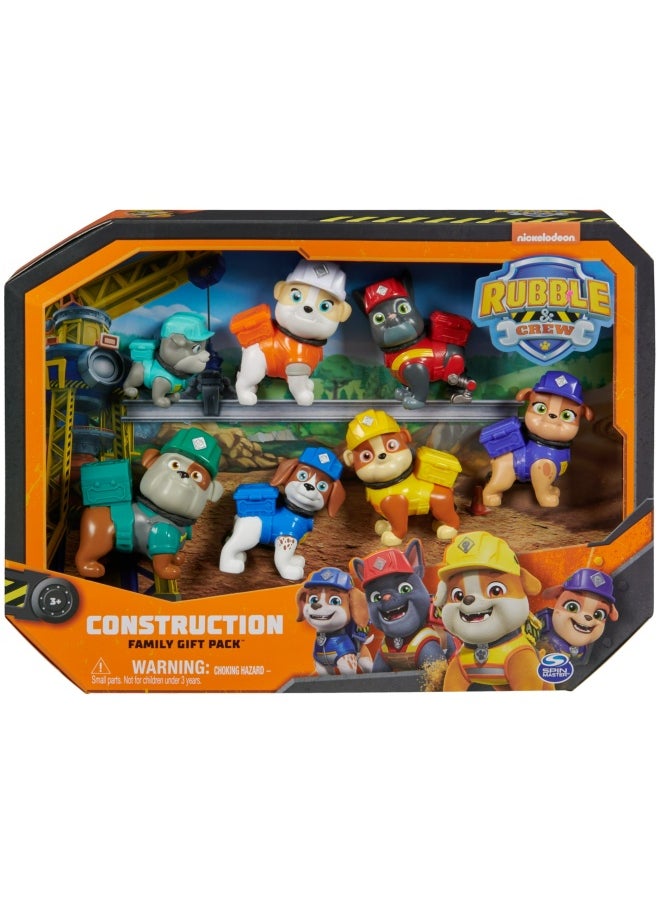PAW Patrol Rubble & Crew Toy Figures Set of 7