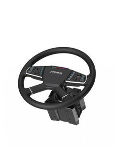 Moza MOZA TSW Truck Steering Wheel – 400mm, Leather Grip, Aluminum Frame, PC Compatible  - Image 5