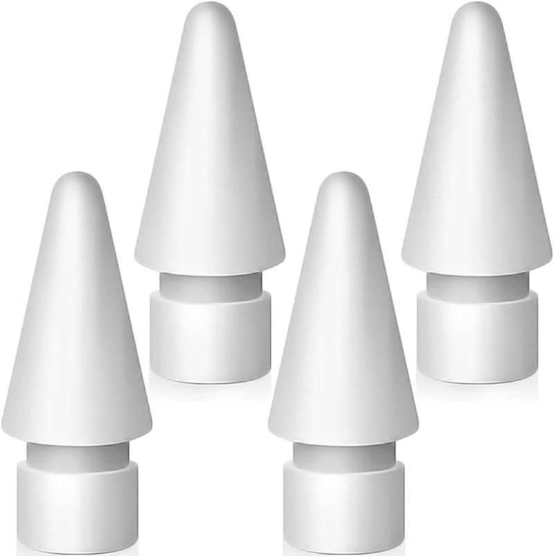 SIXFU Replacement Tips for Apple Pencil 2nd Generation/ 1st Generation/USB-C/Pencil Pro Tip(4 Pack) - Image 1