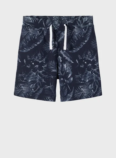 NAME IT Kids Tie Waist Shorts