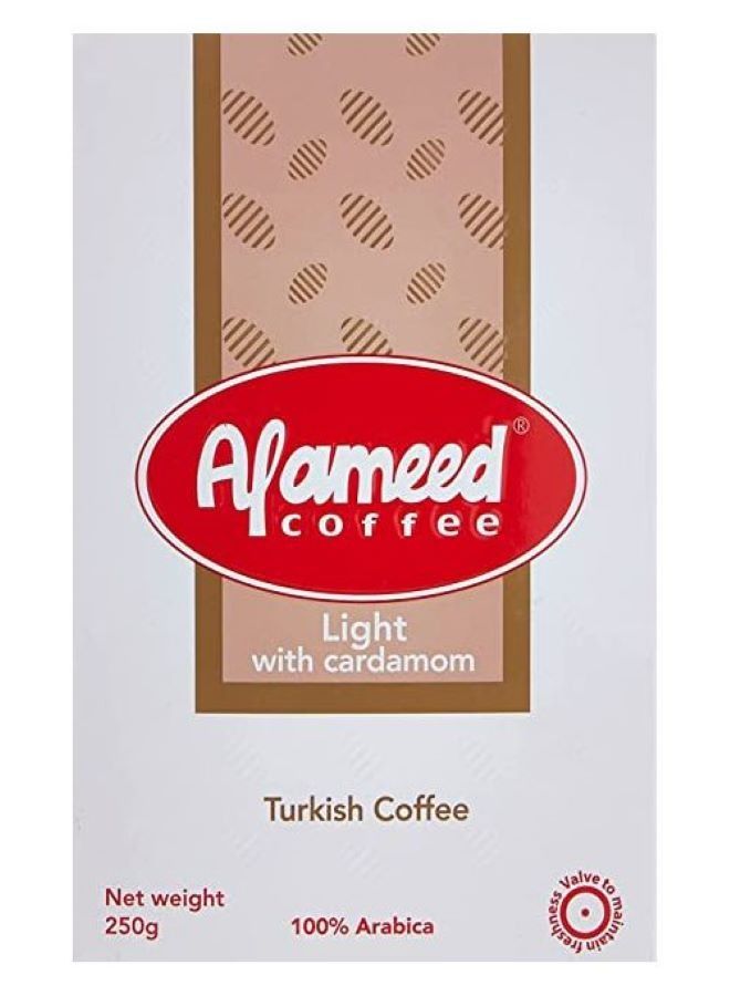Alameed Jordan Turkish Coffee Light with Cardamom - Image 1