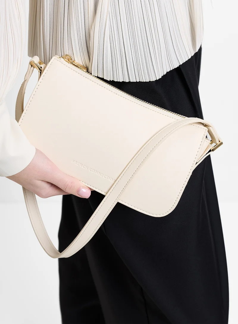 فرنش كونكشن Women Beige Chelsea Mini Bag