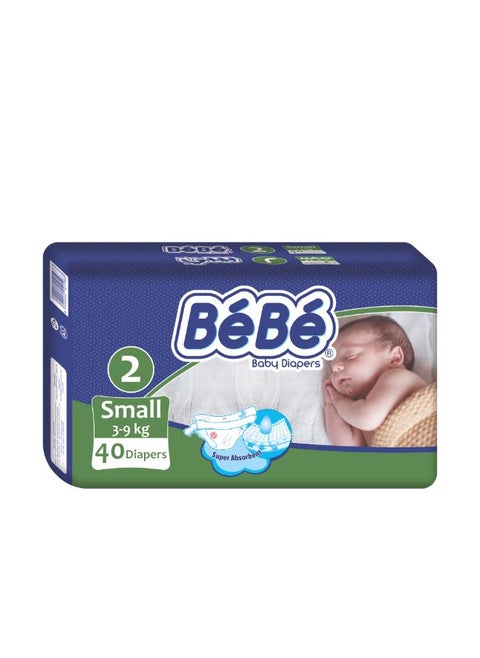 Baby Diapers Small (size 2) 40 diapers
