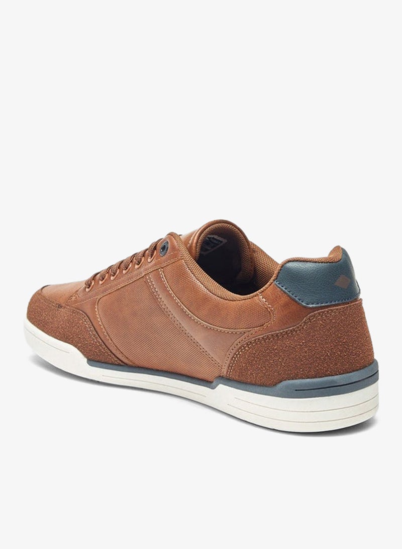 لي كوبر سنيكرز رجالي بتفاصيل شعار وإغلاق برباط - Image 2