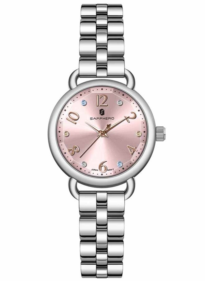 SAPPHERO Watches for Women Luxury Stainless Steel Ladies Watches Women's Bracelet Watch Small Analog 5ATM Waterproof Wrist Watch Elegant Gifts for Women - Image 1