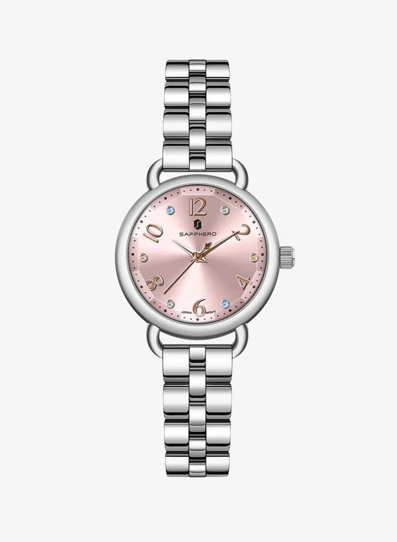 SAPPHERO Watches for Women Luxury Stainless Steel Ladies Watches Women's Bracelet Watch Small Analog 5ATM Waterproof Wrist Watch Elegant Gifts for Women