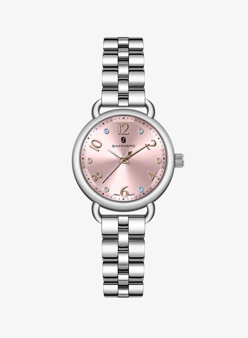 SAPPHERO Watches for Women Luxury Stainless Steel Ladies Watches Women's Bracelet Watch Small Analog 5ATM Waterproof Wrist Watch Elegant Gifts for Women - Image 1