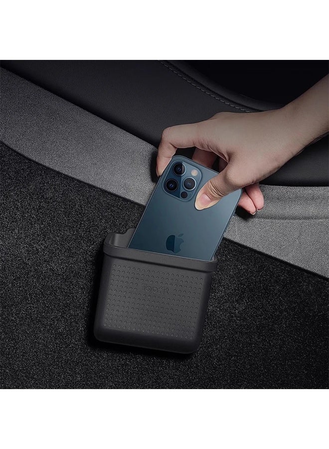 HPS Mobile Phone Side Pocket – Stick-On Silicone Holder for Tesla Model 3 & Model Y - Image 4