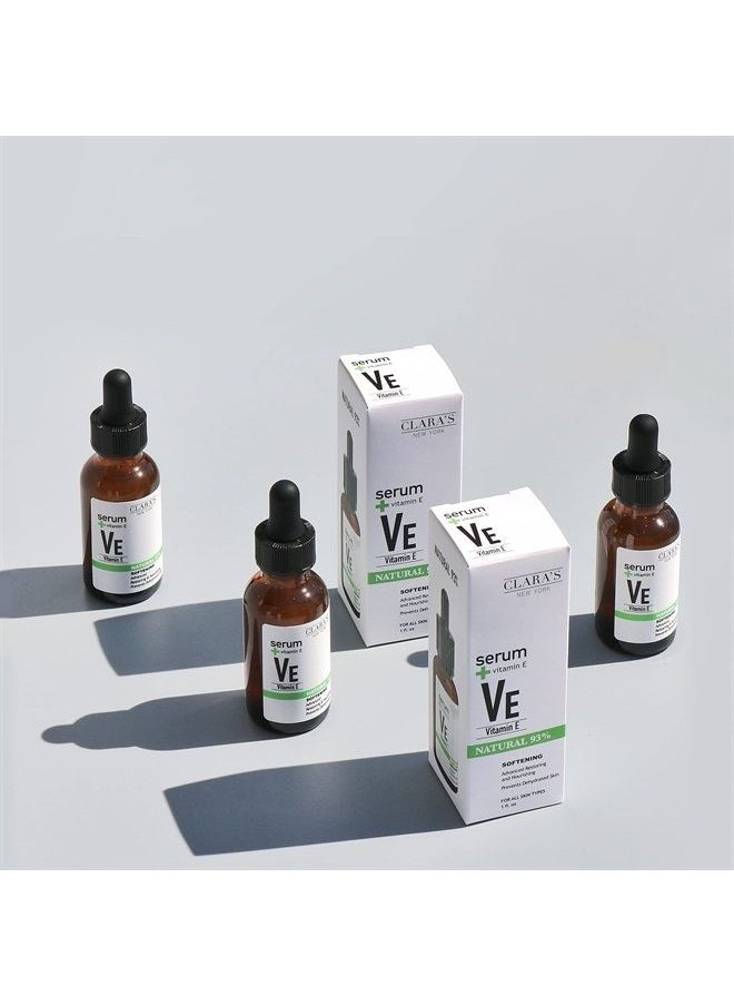 CLARA'S NEW YORK - Softening Vitamin E Facial Serum with Advanced Restoring and Nourishing Effect - 30 ml - Image 1
