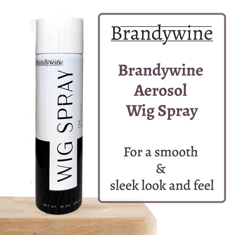 Brandywine Wig Spray, Aerosol Type for Synthetic & Natural Hair Wigs, 10 Fl Oz - Image 2