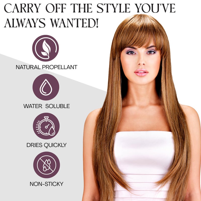 Brandywine Wig Spray, Aerosol Type for Synthetic & Natural Hair Wigs, 10 Fl Oz - Image 5