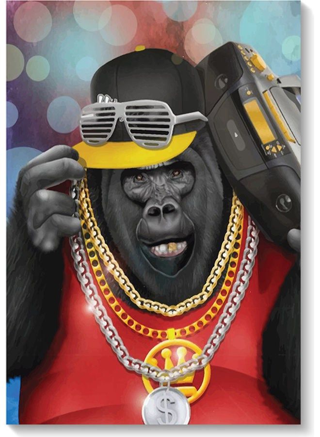 RYN Decorative Wall Art Painting Multicolour 40 x 60cm - Image 2