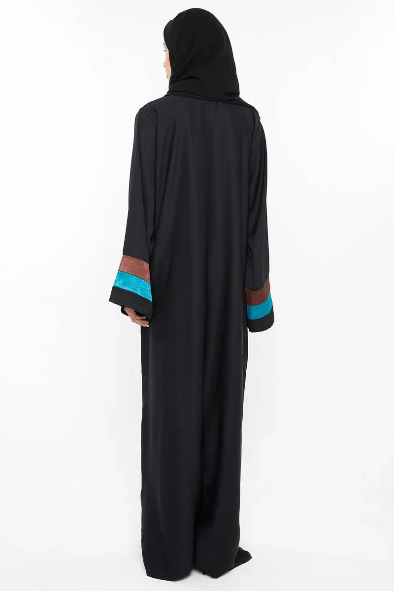 النخبة Three shade abaya-AJ402A