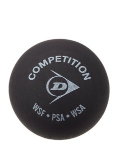 DUNLOP Rev Comp XT Single Dot Squash Ball – Professional Level, Single Dot, High Durability  - Image 1