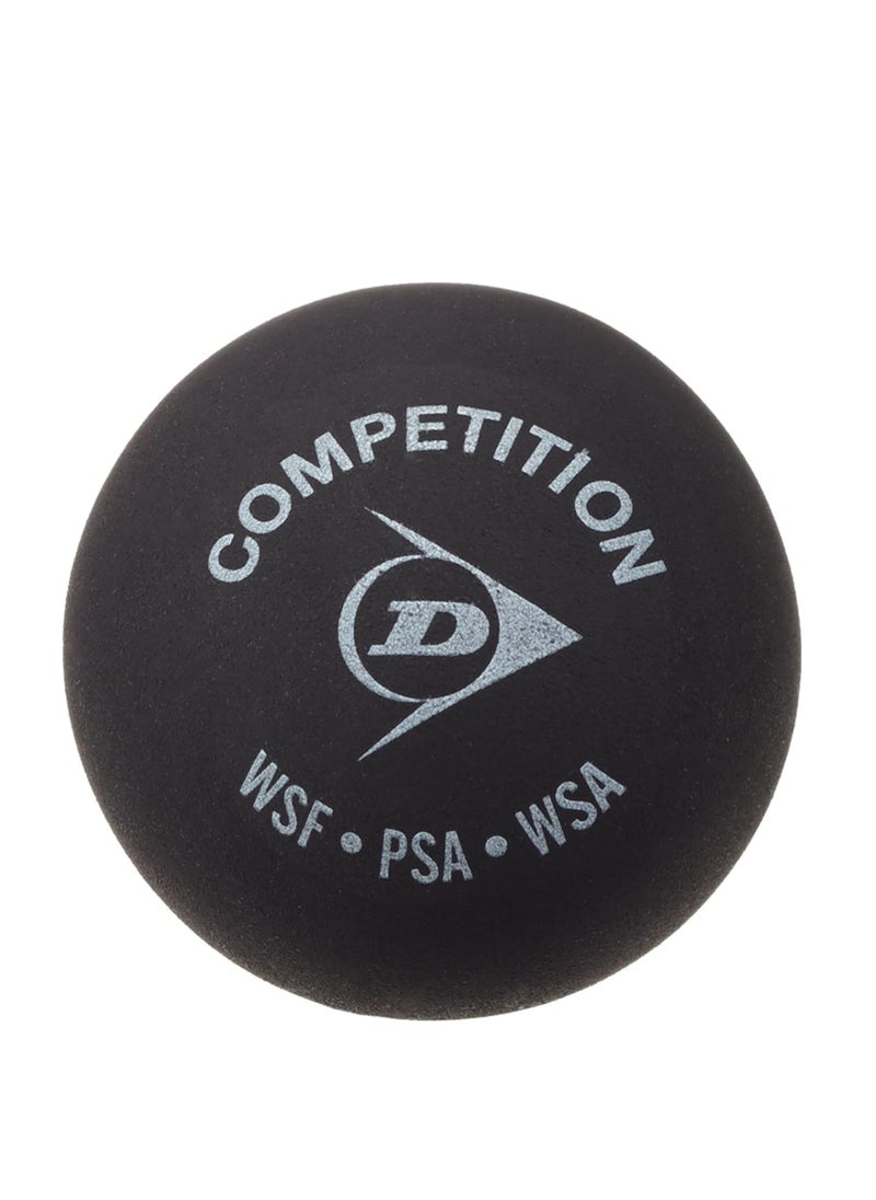 DUNLOP Rev Comp XT Single Dot Squash Ball – Professional Level, Single Dot, High Durability  - Image 1
