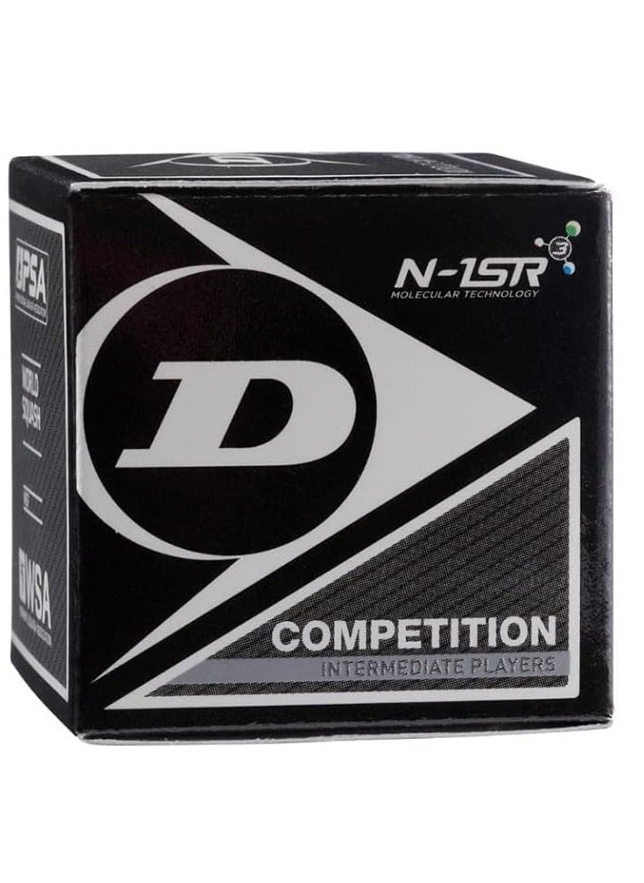 DUNLOP Rev Comp XT Single Dot Squash Ball – Professional Level, Single Dot, High Durability  - Image 3