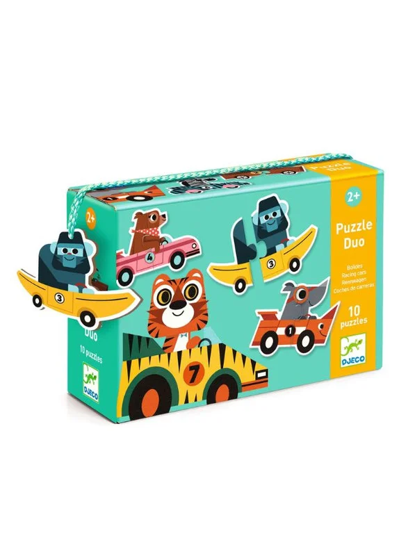 دجيكو Racing Cars Puzzle Duo