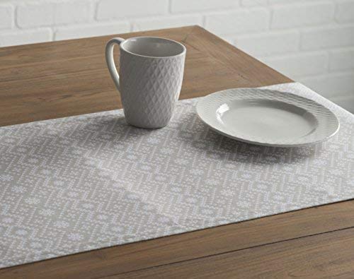 Maison d' Hermine Tablerunner 14.50""x108"" 100% Cotton Decorative Table Runners  Kitchen  Wedding  Restaurant & Camping  Cozy Christmas (Double Layer) - Thanksgiving/Christmas - Image 4