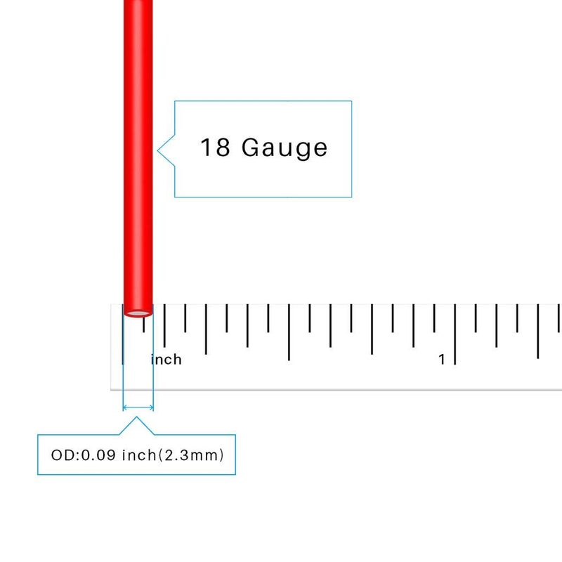 BNTECHGO 18 Gauge Silicone Wire Spool 250 ft Red Flexible 18 AWG Stranded Tinned Copper Wire - Image 3