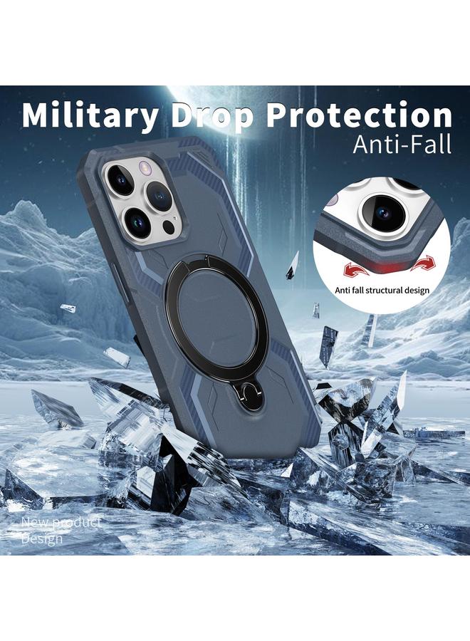 S-TOP Case For iPhone 13 Pro Max Frosted MagSafe Holder Phone Case - Image 3