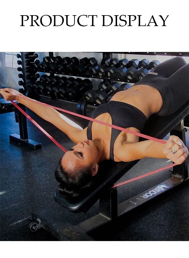 DUNISO 11 Pcs Resistance Bands，Pull Up Assistance Bands，Fitness Elastic Band,Adjustable And Replaceable, Suitable For Training, Therapy, Stretching Exercises, Yoga - Image 5