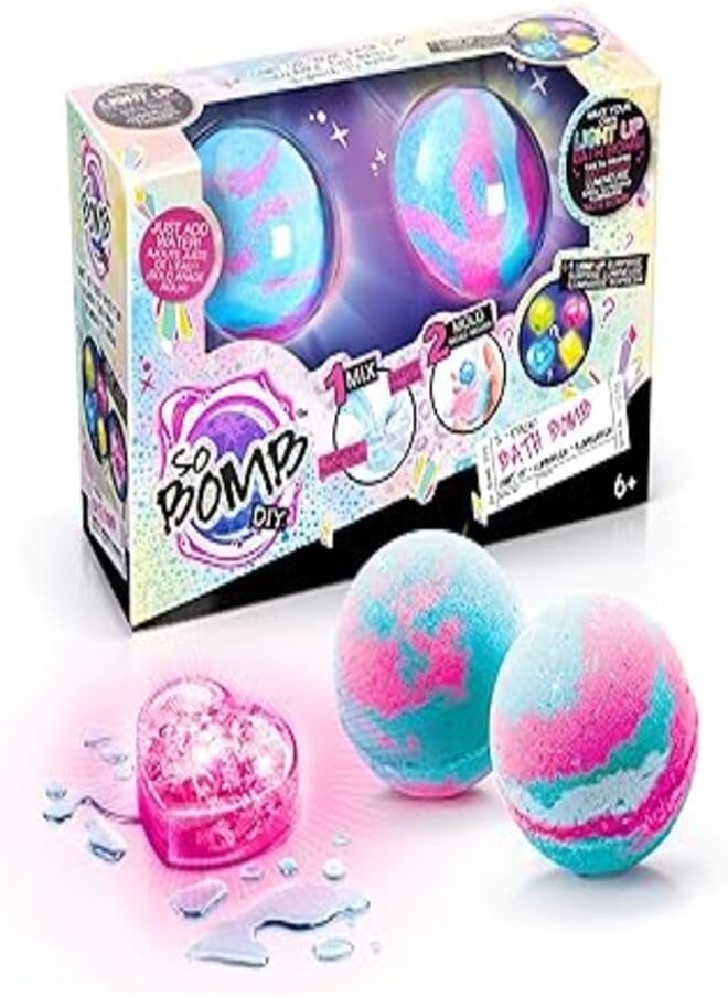 Canal Toys Canal Toys So Bomb Light Up Bath Bomb 2 Pack 