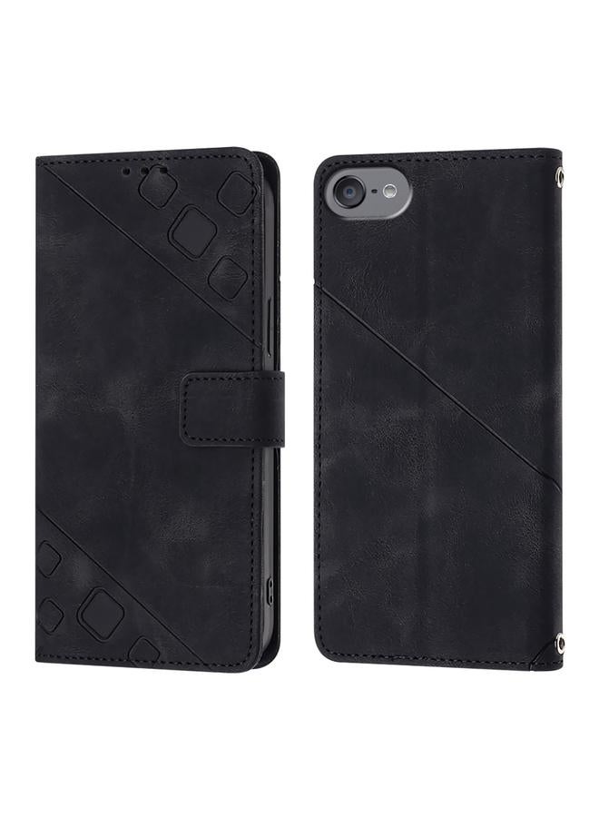 اس-توب جراب هاتف من الجلد المنقوش المريح لأجهزة iPod Touch 7 / 6 / 5 - Image 2