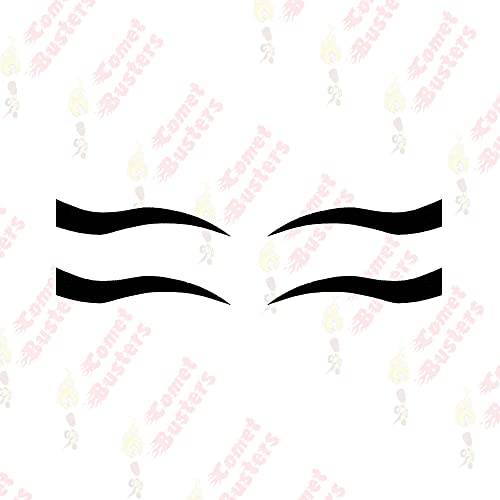Comet Busters Eyeliner Stickers (EYE001-7) (EYE105) - Image 4
