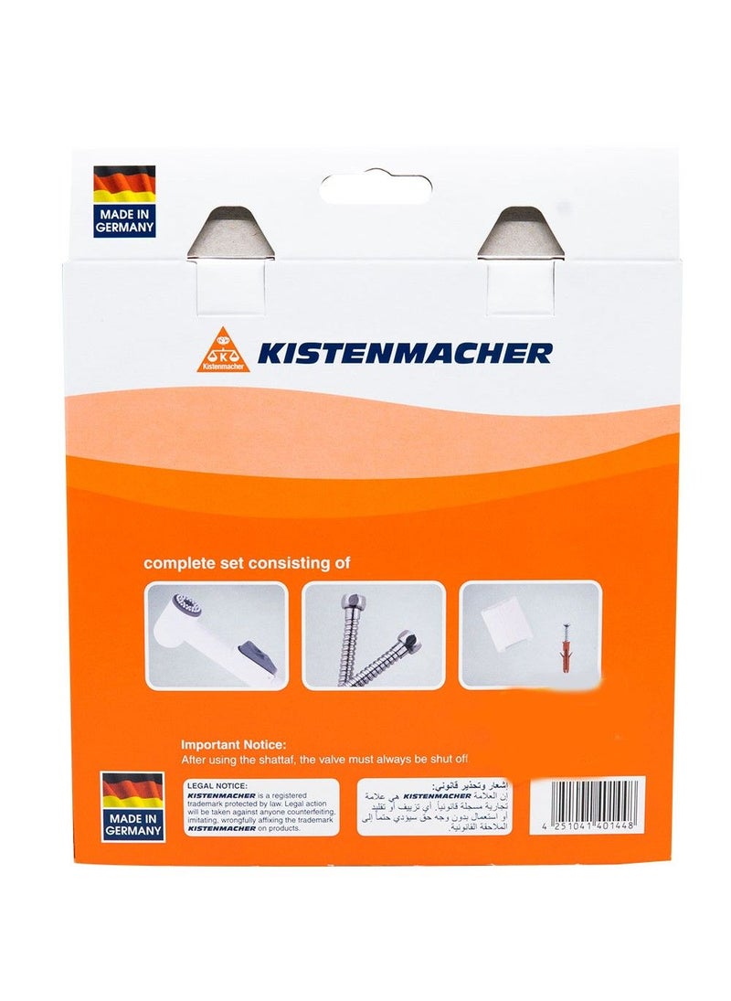 Kistenmacher Shattaf Antikalk White With Hose 100 cm - Image 4