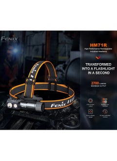 fenix HM71R Compact and Lightweight Headlamp 2700 Lumens Rechargeable Water and Dust Resistant  - Image 3