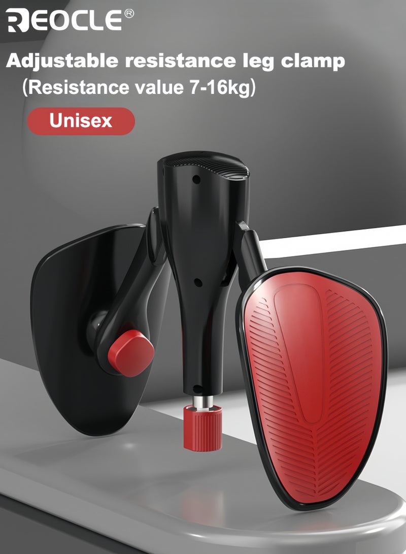 REOCLE Thigh Master Thigh Toner Adjustable Exerciser Hip Trainer for Women Men Inner Thigh Toner Leg Strengthening Muscle Training Device Compact Easy to Use Ideal for Fitness Enthusiasts Home Workouts - Image 1