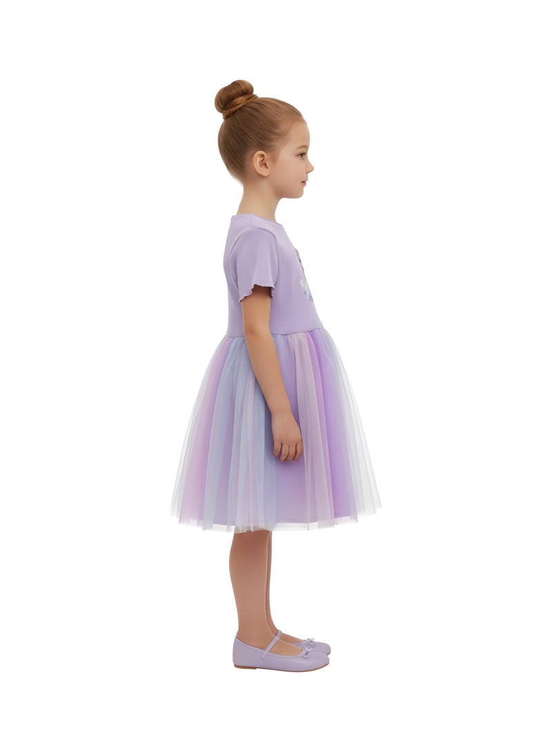 Bidani Elsa and Anna Purple Frost Dress - Image 2