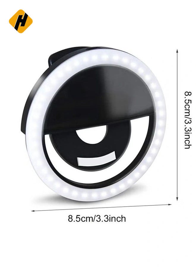 HuHa Selfie Ring Light for Mobile  3 Way Led Flash || White Light for All Smartphones  - Image 3