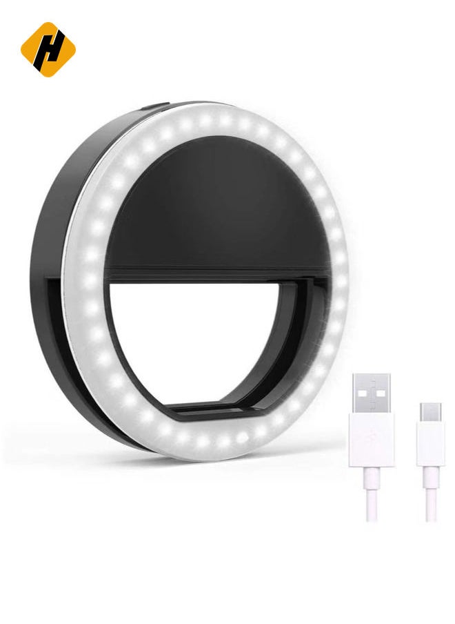 HuHa Selfie Ring Light for Mobile  3 Way Led Flash || White Light for All Smartphones  - Image 2