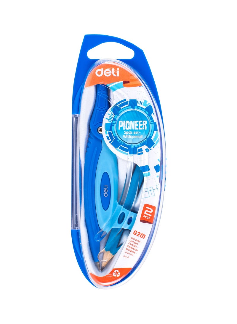 Deli EG20102 Compass 鈥?ideal for geometry drawing, precise drafting & classroom use - Image 4