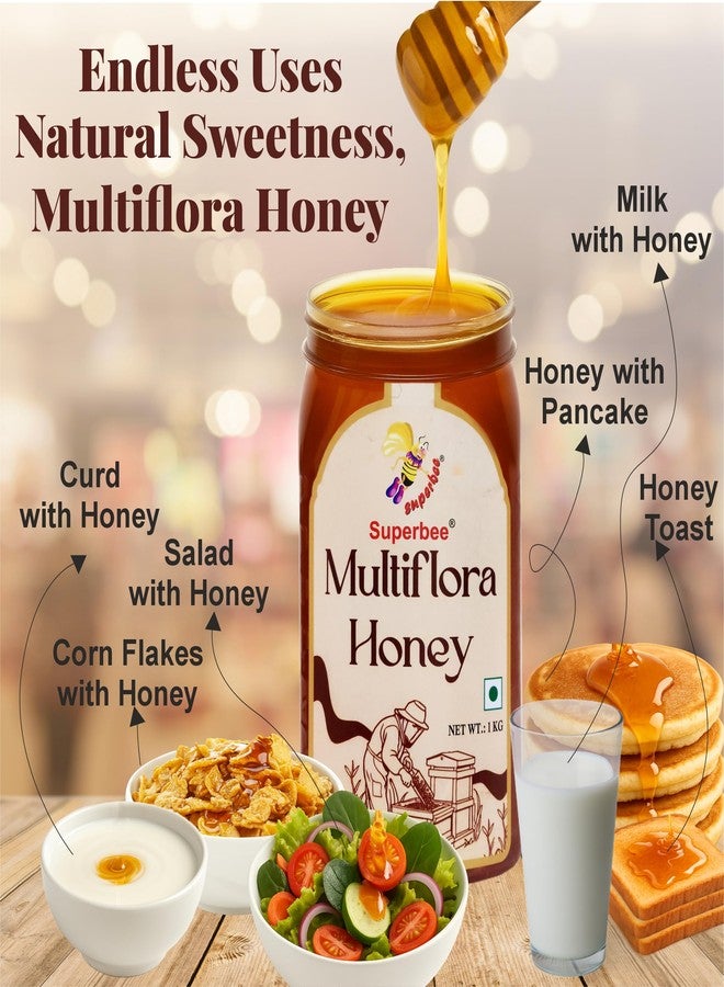 سوبر بي اشترِ عسل Superbee Multiflora 1 كجم واحصل على علاج مجاني بالعسل الطبيعي والأعشاب (الزيوت النباتية من خلال روجوبشار) Book - Image 4