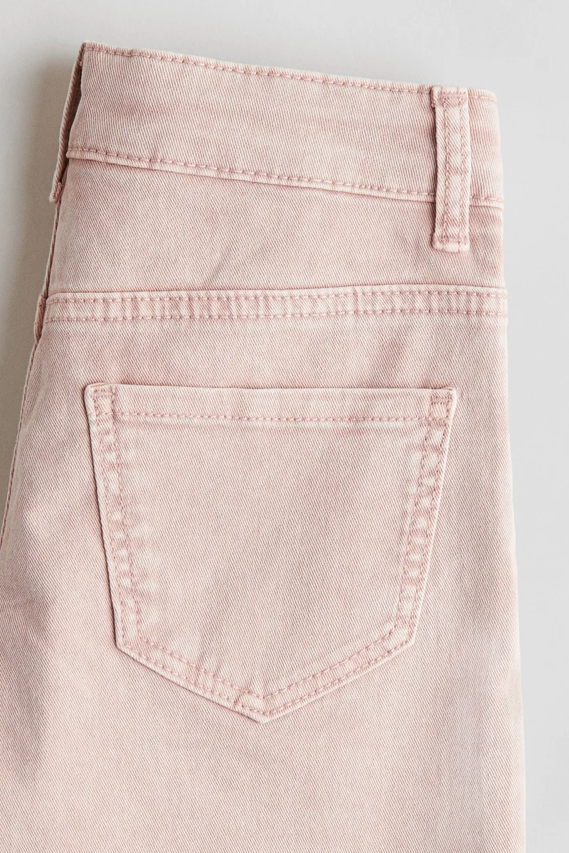 H&M Wide leg twill trousers