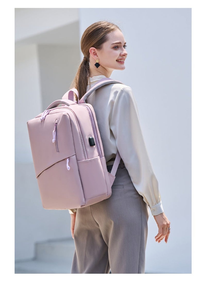 Majestic816 Women's Laptop Backpack with Modern and Lightweight Design - Water Resistant with USB Charging Port - Fits Laptops up to 15.6" - Image 5